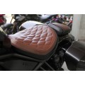 LUIMOTO Vintage Diamond Rider Seat Cover for the Honda Rebel 1100 / 1100T (2025+) LUIMOTO Vintage Diamond Rider Seat Cover for the Honda Rebel 1100 / 1100T (2025+)